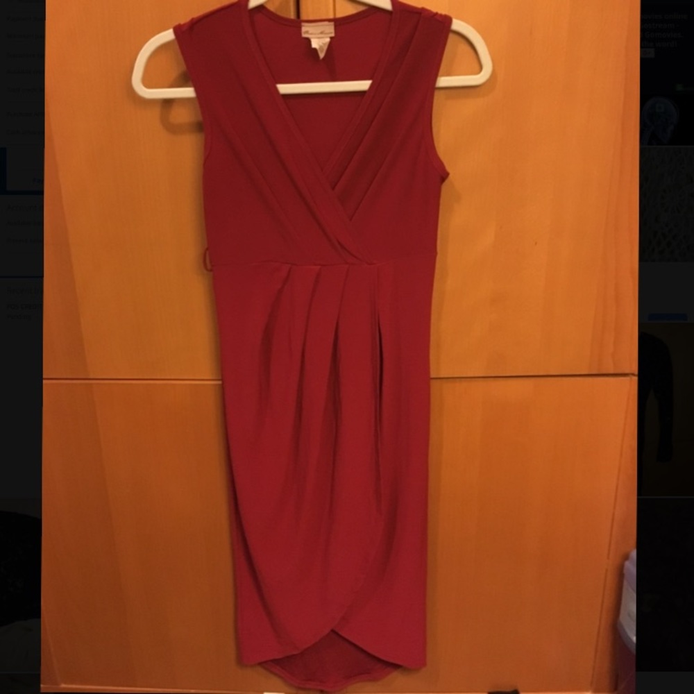 Wine dress